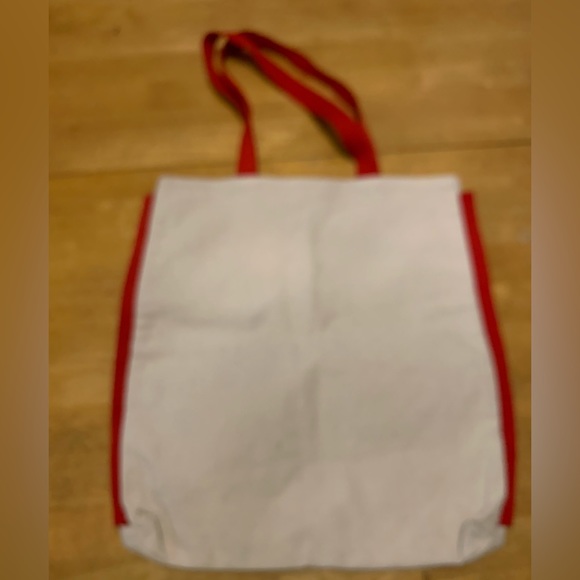 Lancome Lip Kiss Tote BAG Large Canvas Double Handle - Picture 7 of 8